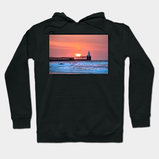 Red sky in the morning Hoodie